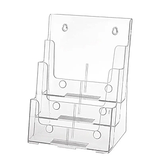 3 Pocket Brochure Literature Holder Model CH3x85