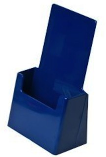 BLUE Countertop Brochure Literature Holder Model CH41-BL