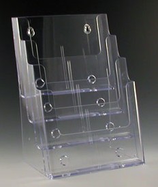 4 Pocket Brochure Literature Holder Model CH4x8.5
