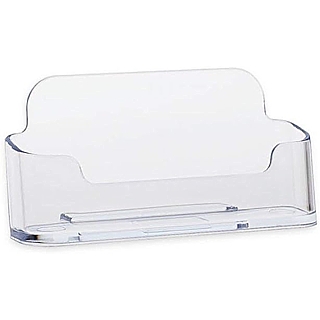 Clear Molded Styrene Business Card Holder