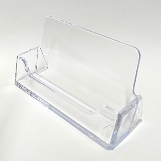 Clear Molded Styrene Business Card Holder