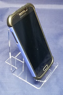Clear Acrylic Easels for Cell Phones and small electronics