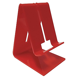 CPE8-R Red Acrylic Cellphone Easel Cell Phone Stand