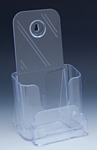 Combination Wall and Counter Acrylic and Plastic Brochure and Literature Holders, Plexi, plexiglass, plexiglas, lucite
