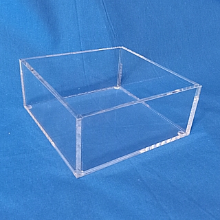 Clear Deluxe Acrylic Tray For Upscale Serving and Display