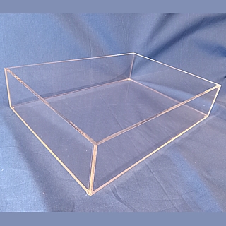 Clear Deluxe Acrylic Tray For Upscale Serving and Display