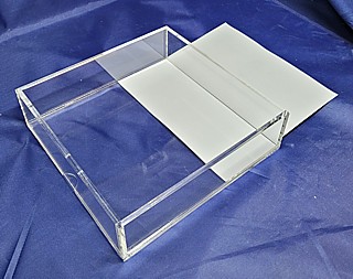 MisterPlexi  WB6124 Clear Acrylic 5-Sided Box