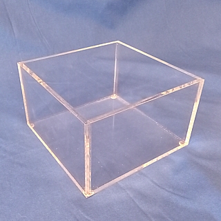 Clear Deluxe Acrylic Tray For Upscale Serving and Display