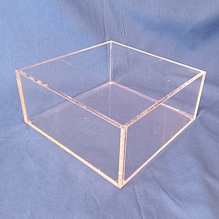 Clear Deluxe Acrylic Tray For Upscale Serving and Display