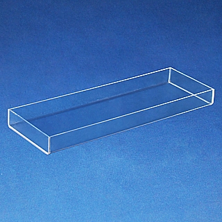 Clear Deluxe Acrylic Tray For Upscale Serving and Display