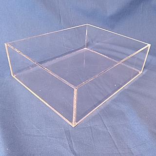 Cube ouvert 5 Faces 15x15x15 M - PLEXI Transparent 