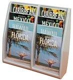 Multiple Pocket Magazine and Literature Brochure Holders