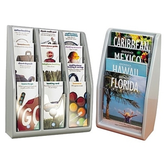 Clear Wallmount Literature and Brochure Racks