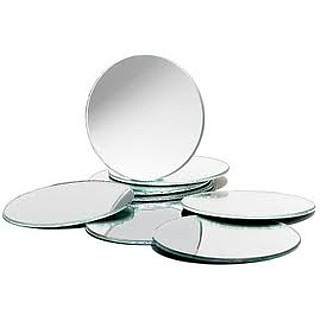 Mirrored Acrylic Circles and Discs made from Plexiglas, Plexiglass, lucite and plastic