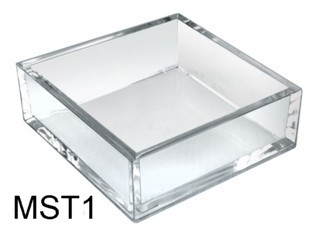 Clear Stackable Styrene Trays