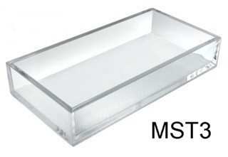 Clear Stackable Styrene Trays