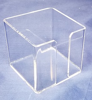 Plastic Memo Pad Holders, Scratch Pad Holders, Memopad, Acrylic, plexi, plexiglass, plexiglas, lucite