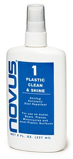 NOVUS 7020 | Plastic Clean & Shine #1 | 8 Ounce Bottle