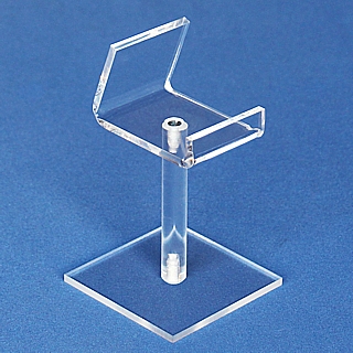 PR4 Clear Acrylic Pedestal Stand Riser