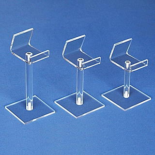 Clear Acrylic Pedestal Stand Risers