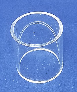 Clear Acrylic Round Cylinder Rings for Eggs or Sphere