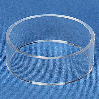 Clear Acrylic Open Ended Ring