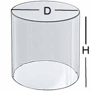 Clear Acrylic Circular Cylinderical Ring Riser in Plexi or Lucite