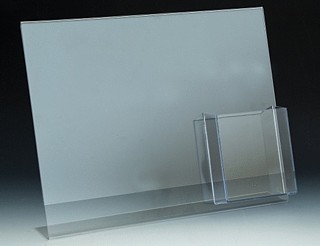 Clear Acrylic Sign Holder Frames with Pocket