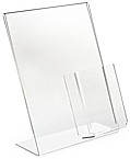 Plexiglas, acrylic and plastic frames and Signholders with pocket or business card holder, plexi, plexiglass, lucite
