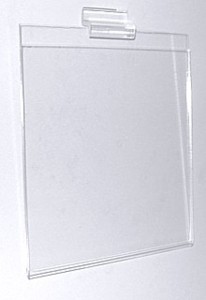 Plexi Wall Mount Sign Holder Display Frames in Acrylic, Plexiglas, Plexiglass and Lucite