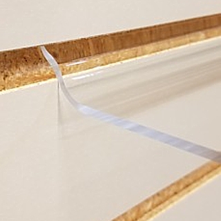 Clear Acrylic Flat Shelf For Slatwall or Slotwall