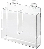 Slatwall Acrylic and Plastic Brochure and Literature Holders, Plexi, plexiglass, plexiglas, lucite