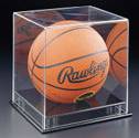 Acrylic and Lucite Sports Display Cases for baseball, football, soccer, basketball