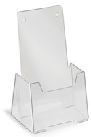 Colored PVC Fold-up Literature Holders