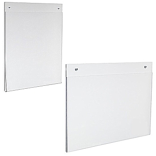 Clear Acrylic Wallmount Sign Holder Frames