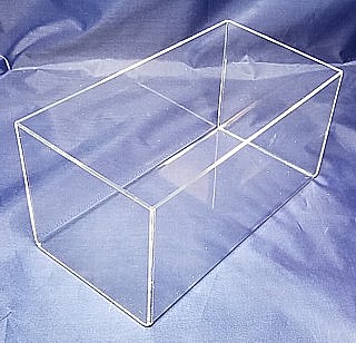 MisterPlexi  WB6124 Clear Acrylic 5-Sided Box