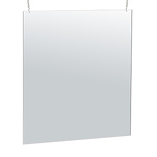 Wallmount Sign Holder Display Frames with Holes in Acrylic, Plexiglas, Plexiglass, Lucite, Plastic