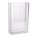 Wallmount Acrylic and Plastic Brochure and Literature Holders, plexi, plexiglass, plexiglas, lucite