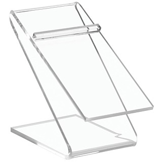 Clear Acrylic Shoe or Boot Riser for Footwear in Plexi or Lucite